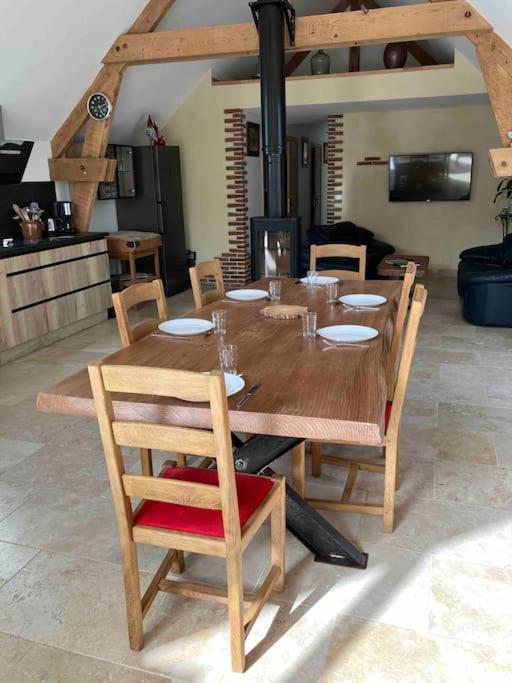 Gite Le Long Bois Campagne Charme 6 Pers Nécy Exteriör bild