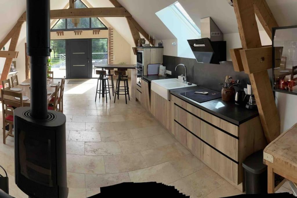 Gite Le Long Bois Campagne Charme 6 Pers Nécy Exteriör bild